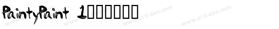 PaintyPaint 1字体转换